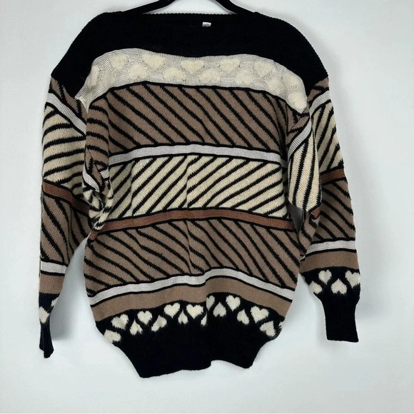 Olsen Vintage Women’s Sweater Size XL Lambswool/Angora Blend Maximalist Vintage - Picture 1 of 9
